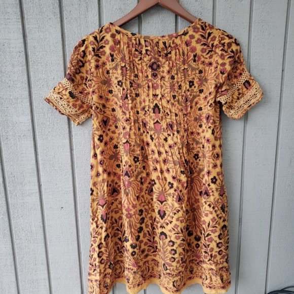 Urban Outfitters | Ecote Amethyst Pintucked Frock Dress - Picture 6 of 12